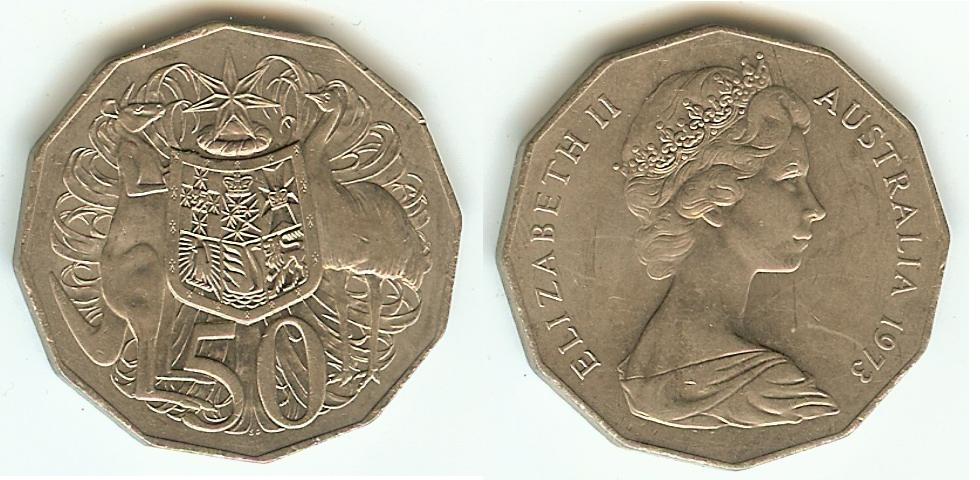 Australie 50 Cents 1973 SPL+